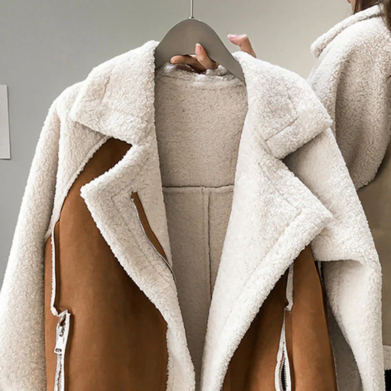 Oversized Sherpa Winter Jacket