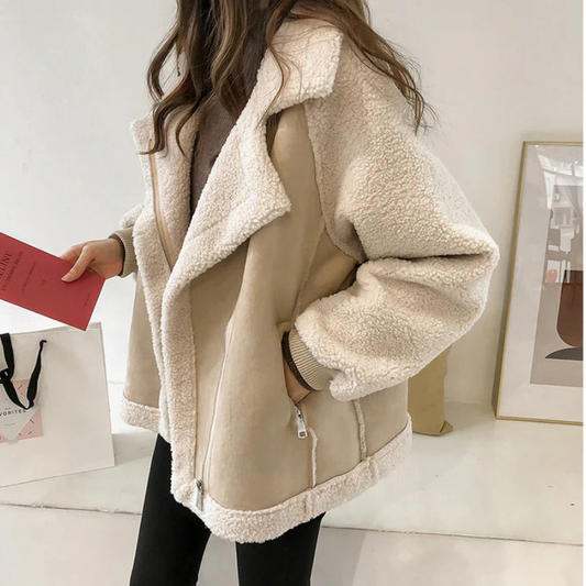 Oversized Sherpa Winter Jacket