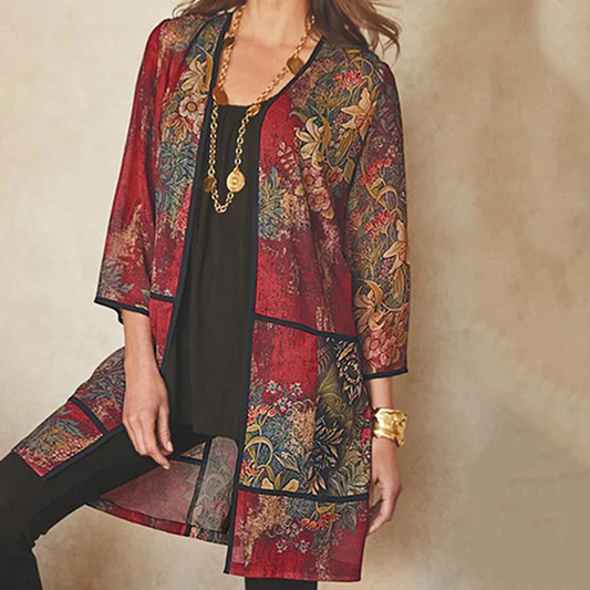 Bliss Kimono | Lightweight Floral Print Kimono